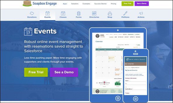 Eventbrite alternatives_Soapbox Engage homepage