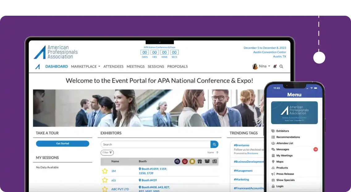 event homepage