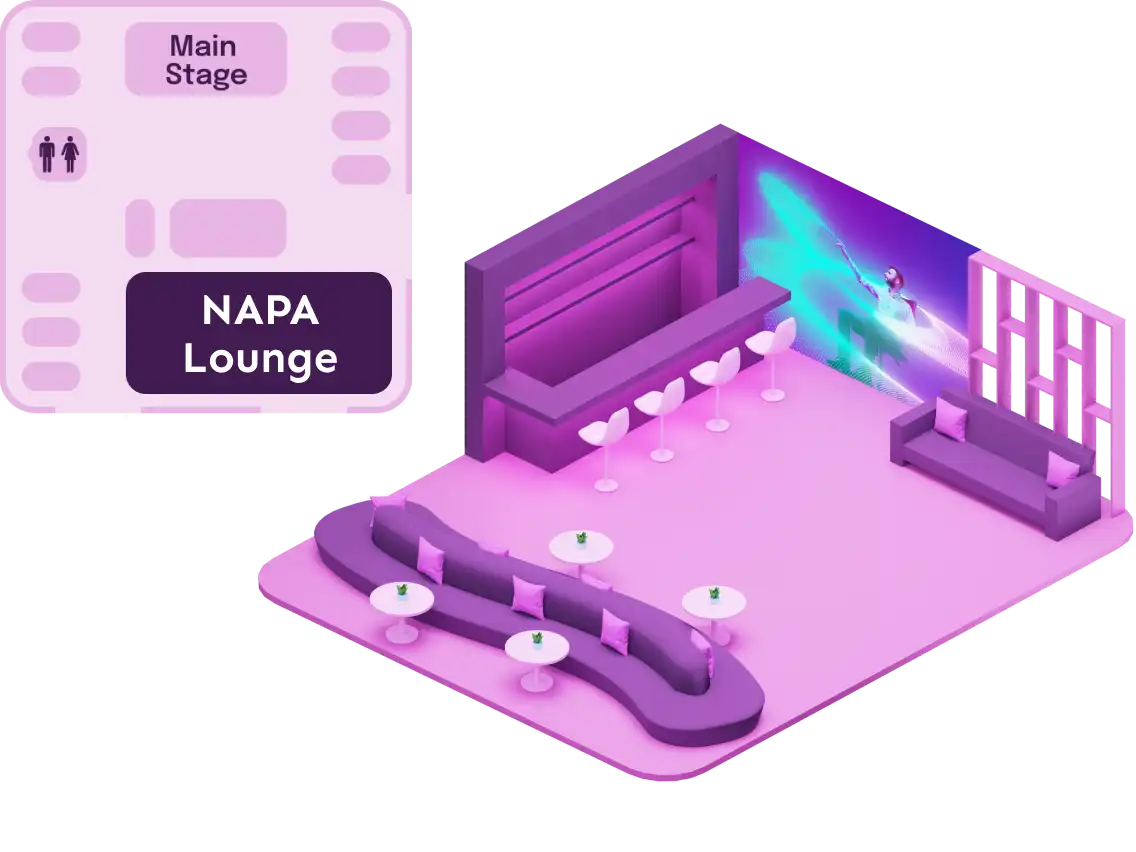 sponsored lounge
