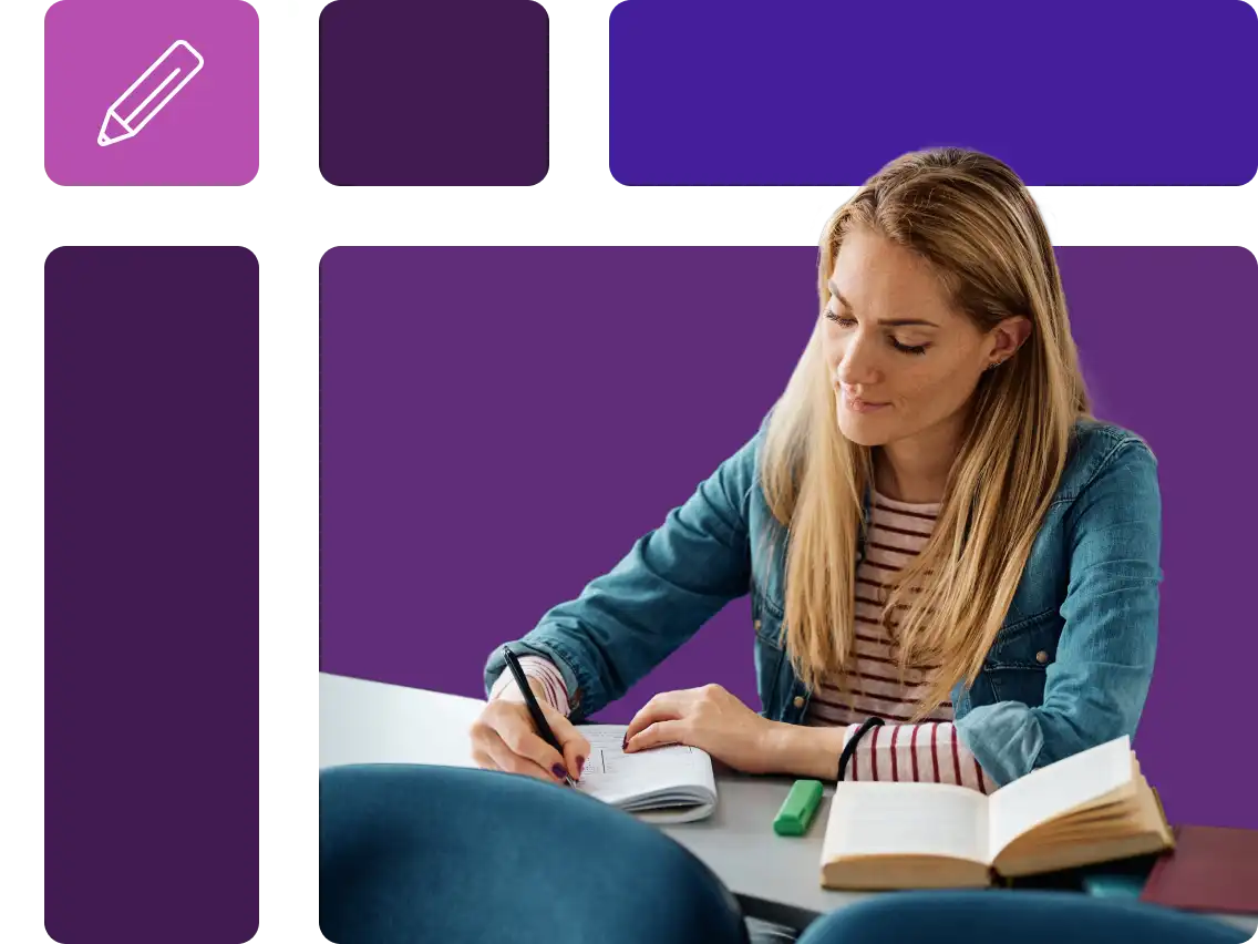 participant taking notes