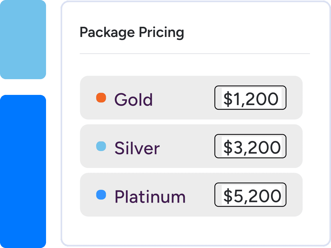 Booth Pricing 